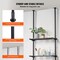 Over Toilet Bathroom Organizer 4-Tier Adjustable Storage Shelf Rack